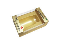 Karton Hard Document Giftvakje Rekupereerbaar met Transparant pvc-Venster