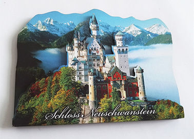 Gepersonaliseerde foto-afdrukkoelkastmagneet 3D MDF Houten koelkastmagneet Gepersonaliseerde foto-koelkastmagneten