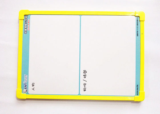 Op maat gemaakt 11' x 9,5' Magnetisch droogwissen whiteboard met plastic rand en touw voor kinderen en kantoor