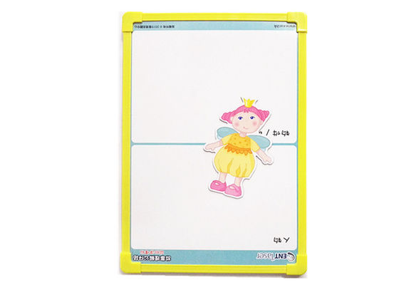 Op maat gemaakt 11' x 9,5' Magnetisch droogwissen whiteboard met plastic rand en touw voor kinderen en kantoor