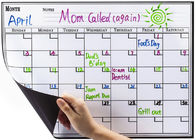 Monthly Planner Koelkast 17X12 Inch Magnetische Perpetual Calendar Custom Magnetische Notepads