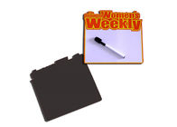 Koelkastmagneet 4 x 5,5' Magnetisch Dry Erase Board Mini Magnetisch Whiteboard Retail Packaging Solutions