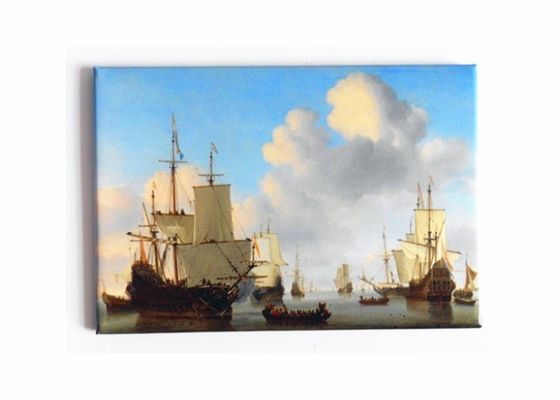Aangepaste ontwerp reissouvenir 78 x 54 mm blik koelkastmagneet souvenir koelkastmagneten