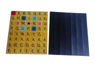 Word van de de Koelkastmagneet van ASTM F963 de Ijskastword van het Scrabblespel Draagbare Magneten