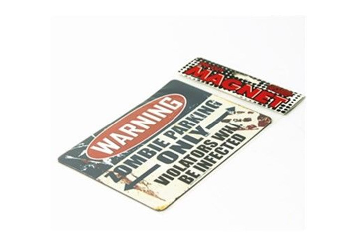 Gepersonaliseerde vormen Diecut Weerbestendige Flexible CMYK Offset Print Magnetische Autosignalen Koelkast Magnet Auto Stickers