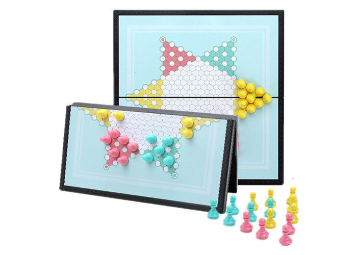 Magnetische Activiteit Set vouwbaar Draagbaar Reis Schaken Board Game Duurzaam Lichtgewicht Educatief Herbruikbaar Custom Logo Magnetische stukken